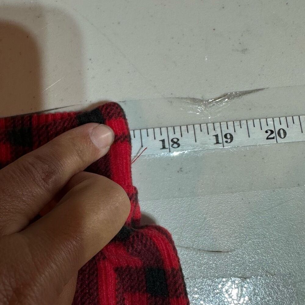 NWT Sonoma Women’s Buffalo Plaid Hi Rise Banded Bottom Everyday Pajama Pants XL - Picture 11 of 13